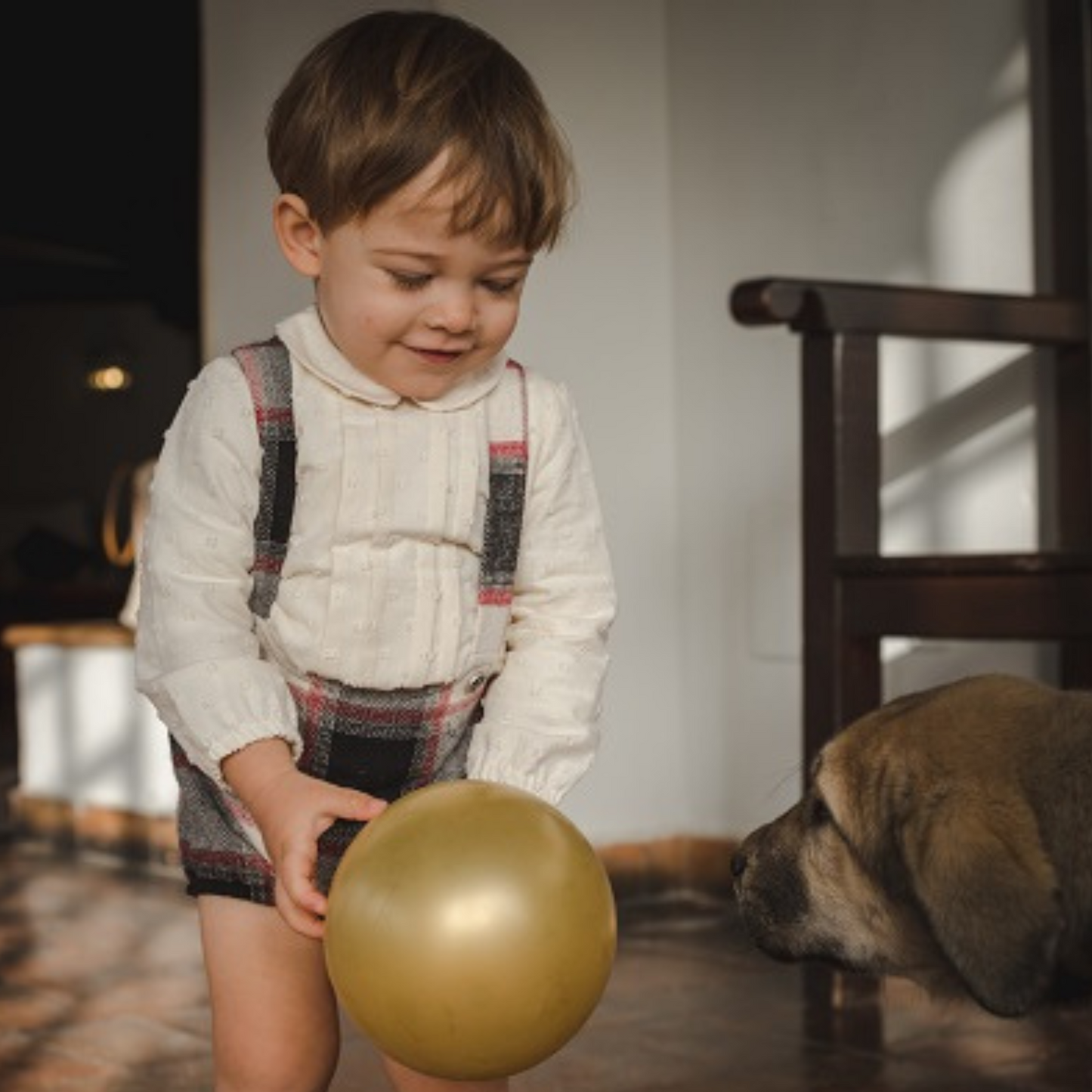 Selebukse og skjorte