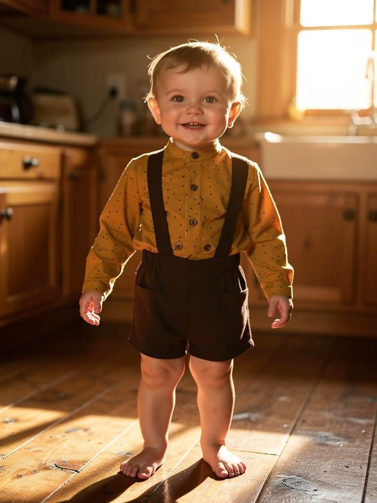 Selebukse og skjorte